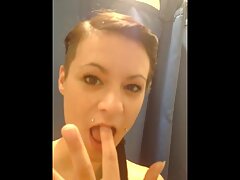 Gordito MILF chupa auto mamada dick